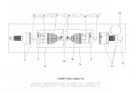 DRIVE TRAIN, DRIVE REAR SHAFT