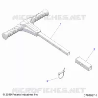 BODY, PASSENGER GRAB BAR