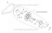 DRIVE TRAIN, SECONDARY CLUTCH
