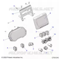 ELECTRICAL, DASH INSTRUMENTS