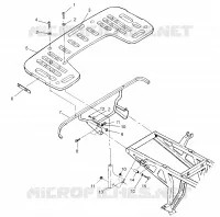 REAR RACK MOUNTING XPLORER 4X4 W959140 (4930223022A007)