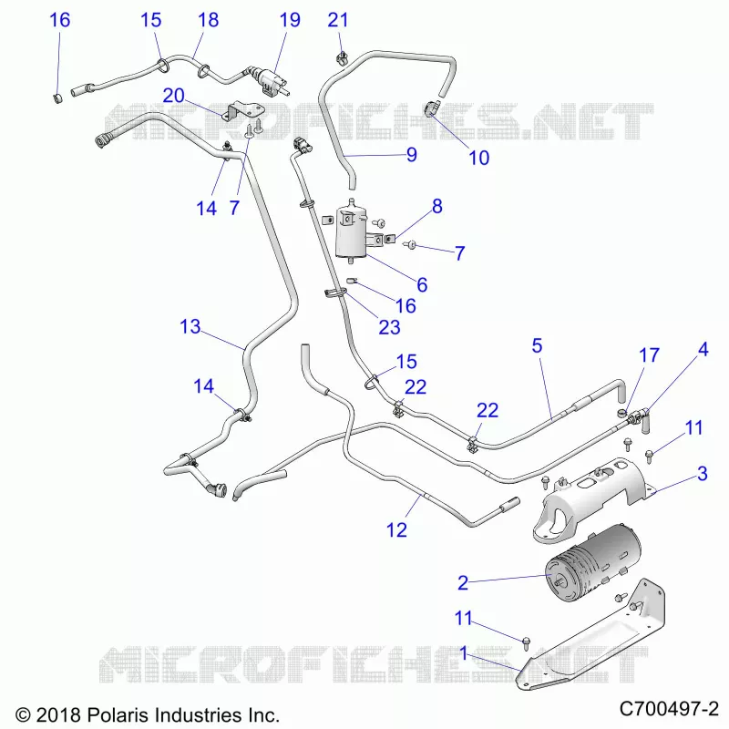 FUEL SYSTEM, LINES, EVAP