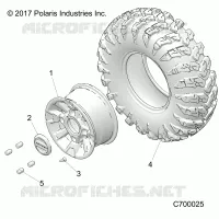 OPT, MACHINED BLACK. ALUMINUM FRONT WHEELS