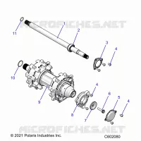 DRIVE TRAIN, JACKSHAFT AND DRIVE SHAFT