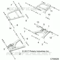 REAR SUSPENSION CONTROL ARMS