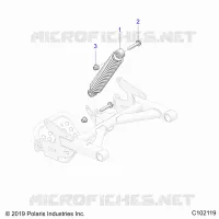 REAR SUSPENSION SHOCK