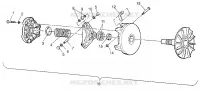 DRIVE CLUTCH TRAIL BOSS W968527 (4935883588B010)