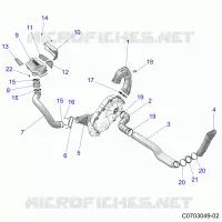 DRIVE TRAIN, CLUTCH COVER, DUCTING