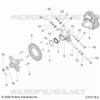 SUSPENSION, REAR CARRIER