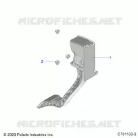ENGINE, THROTTLE PEDAL