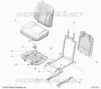 SEAT ASM., DRIVER