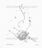 DRIVE TRAIN, FRONT GEARCASE MOUNTING