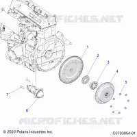 STARTER, FLYWHEEL AND RELATED