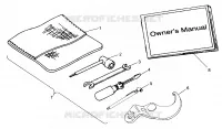 TOOL KIT    SPORT 400L W97BA38C AND TRAIL BLAZER W97BA25C (4940124012C007)