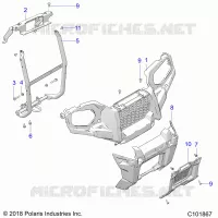 FRONT BUMPER AND MOUNTING