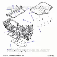 CHASSIS, FRAME 