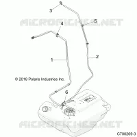 FUEL SYSTEM, LINES, STD.