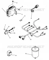 EFI PARTS 500 EFI 0963774 AND EUROPEAN 500 EFI E963774 (4936183618D002)