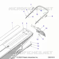 BUMPER, REAR