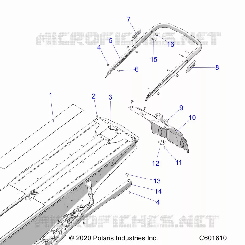 BUMPER, REAR