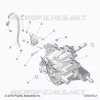 DRIVE TRAIN, MAIN GEARCASE MOUNTING