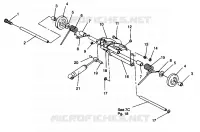 REAR TORQUE ARM LITE GT 0943133 AND STARLITE GT 0943127 (49250125010020)