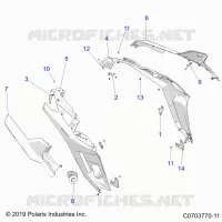 REAR BODYWORK FENDERS