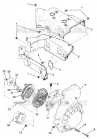 BLOWER HOUSING    RECOIL STARTER