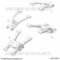 REAR SUSPENSION CONTROL ARMS