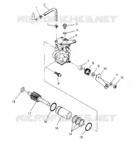 OIL PUMP ASSEMBLY TRAIL BLAZER W947221 (4926832683C009)