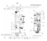 REAR TRACK SHOCK (7043316)(DRAGON)