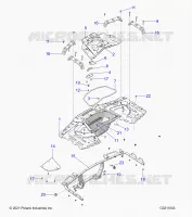 REAR BODYWORK RACK