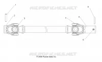 DRIVE TRAIN, FRONT PROP SHAFT