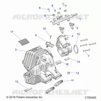 ENGINE, AIR INTAKE MANIFOLD