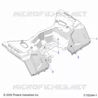 REAR BODYWORK CAB