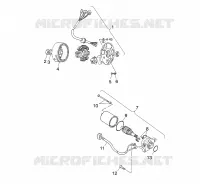 GENERATOR/STARTING MOTOR