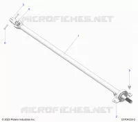 DRIVE TRAIN, REAR PROP SHAFT