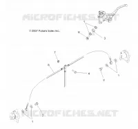 FRONT BRAKE BRAKE LINES