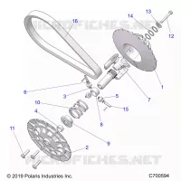 DRIVE TRAIN, CLUTCH, SECONDARY