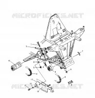 FRONT DRIVE ASSEMBLY SPORTSMAN 4X4 W958040 (4930403040B003)