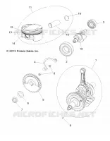 ENGINE, CRANKSHAFT, PISTON AND BALANCE SHAFT