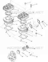CYLINDER SPORT 0960443, SPORT TOURING 0960243 AND EUROPEAN SPORT TOURING E9 (4932223222C012)