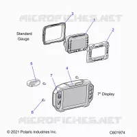 ELECTRICAL, MULTI FUNCTION GAUGE
