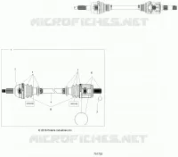 DRIVE TRAIN, FRONT DRIVE SHAFT