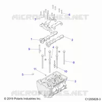 ENGINE, CYLINDER HEAD
