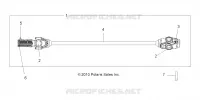 DRIVE TRAIN, FRONT PROP SHAFT