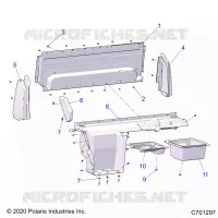 REAR BODYWORK CLOSEOFF, AND FENDERS