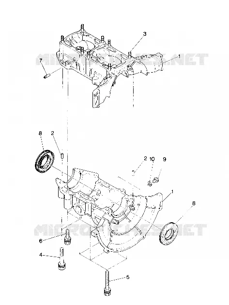 CRANKCASE SPORT AND SPORT GT (4915451545023A)