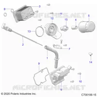 ENGINE, DIPSTICK & OIL FILTER