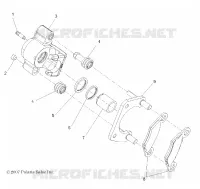 REAR BRAKE CALIPER